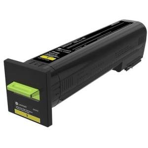 Lexmark 82K1XY0 CX825, CX860 Yellow Extra High Yield Return Program Toner Cartridge