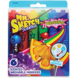 Mr. Sketch 1924009 6-count Scented Markers