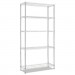 Alera ALESW853614SR Residential Wire Shelving, Five-Shelf, 36w x 14d x 72h, Silver