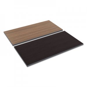 Alera ALETT4824EW Reversible Laminate Table Top, Rectangular, 47 5/8w x 23 5/8d, Espresso/Walnut