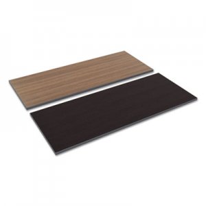 Alera ALETT6024EW Reversible Laminate Table Top, Rectangular, 59 3/8w x 23 5/8d, Espresso/Walnut