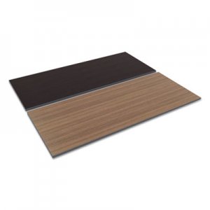 Alera ALETT7230EW Reversible Laminate Table Top, Rectangular, 71 1/2w x 29 1/2d, Espresso/Walnut