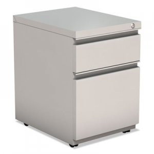 Alera ALEPBBFLG 2-Drawer Metal Pedestal Box File with Full Length Pull, 14.96w x 19.29d x 21.65h