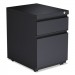 Alera ALEPBBFCH 2-Drawer Metal Pedestal Box File with Full Length Pull, 14.96w x 19.29d x 21.65h