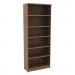 Alera ALEVA638232WA Valencia Series Bookcase, Six-Shelf, 31 3/4w x 14d x 80 3/8h, Mod Walnut