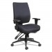 Alera ALEHPM4201 Wrigley Series High Performance Mid-Back Multifunction Task Chair, Black