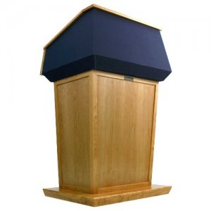 AmpliVox SN3045A-MH Patriot Plus Adjustable Height Lectern