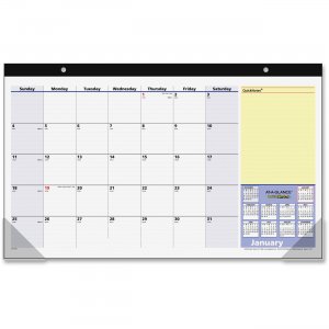 At-A-Glance SK710-00 QuickNotes 13-Months Desk Pad Calendar