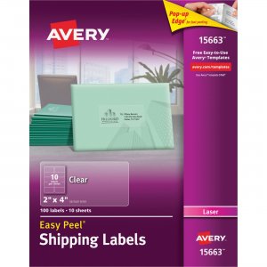Avery 15663 Easy Peel Mailing Label