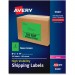 Avery 5940 High-Visibility Neon Shipping Labels