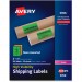 Avery 5956 High-Visibility Neon Shipping Labels