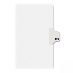 Avery 82432 Individual Side Tab Legal Exhibit Dividers
