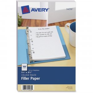 Avery 14230 Mini Binder Filler Paper