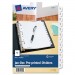 Avery 11315 Preprinted Monthly Tab Divider