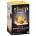 Bigelow BTC17715 steep Tea, Dandelion & Peach, 1.18 oz Tea Bag, 20/Box