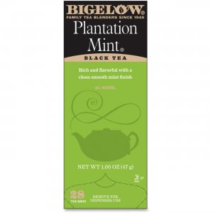 Bigelow 10344 Plantation Mint Black Tea