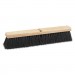 Boardwalk BWK20618 Floor Brush Head, 18" Wide, Black, Medium Weight, Polypropylene Bristles