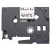 Brother HGE2515PK Black on White Label Tape