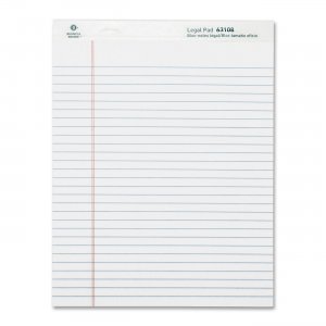Business Source 63108 Legal-ruled Writing Pads
