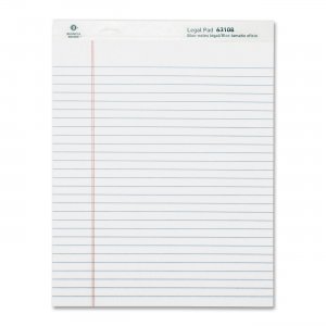 Business Source 63108 Legal-ruled Writing Pads