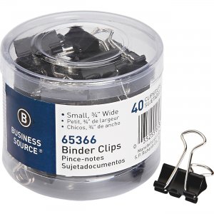 Business Source 65366 Small Binder Clips