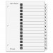 Cardinal 61513CB OneStep Printable Table of Contents Dividers