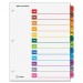 Cardinal 60318CB OneStep Printable Table of Contents Dividers