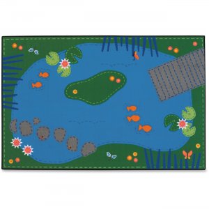 Carpets for Kids 7206 Value Line Tranquil Pond Rug