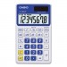 Casio CSOSL300VCBE SL-300SVCBE Handheld Calculator, 8-Digit LCD, Blue