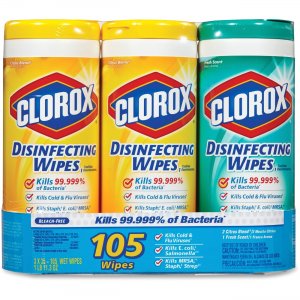 Clorox 30112CT Premoistened Disinfecting Wipes