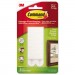 Command 17206ES Picture Hanging Strips, 1/2" x 3 5/8", White, 4/Pack