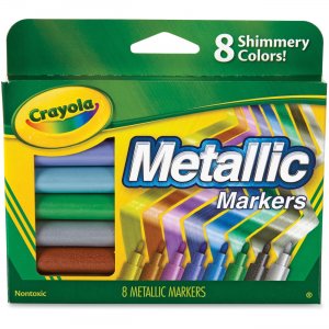 Crayola 58-8628 8-color Metallic Markers