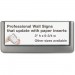 Durable 4976-37 CLICK SIGN Holder
