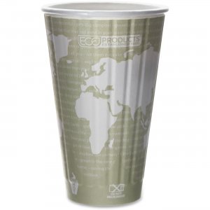 Eco-Products EPBNHC16WD World Art Insulated Hot Cups