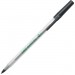 ecolutions GSME509BK Recycled Round Stic Ballpoint Pen