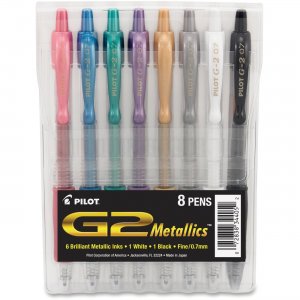 G2 34405 Metallics Assorted Ink Pens