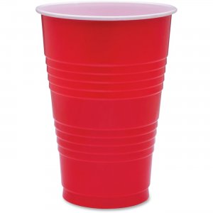 Genuine Joe 11251CT 16 oz Plastic Party Cups