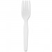 Genuine Joe 10430 Heavyweight Plastic Forks