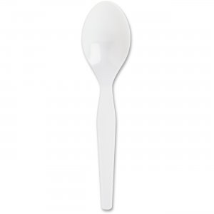 Genuine Joe 10432 Medium-weight Plastic Spoons