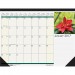House of Doolittle 1596 EarthScapes Flowers 18-1/2" Desk Pad
