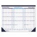 House of Doolittle HOD136 Three Month Desk Pad Calendar, 22 x 17, 2016-2018