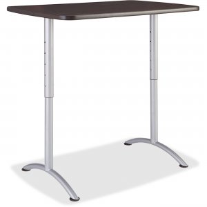 Iceberg 69305 Walnut Top Sit-to-Stand Table
