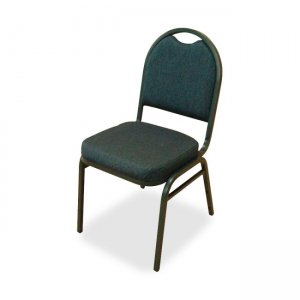 Lorell 62514 Round-Back Stack Chair
