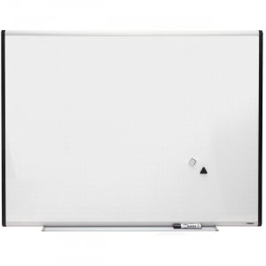 Lorell 69652 Signature Magnetic Dry Erase Board with Grid Lines