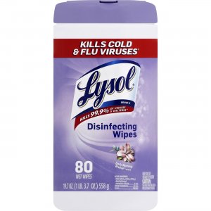 LYSOL 89347CT Disinfecting Wipes - Early Morning Breeze