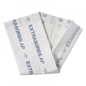 Medline MIIEXTSRB3036AZ Extrasorbs Air-Permeable Disposable DryPads, 30 x 36, White