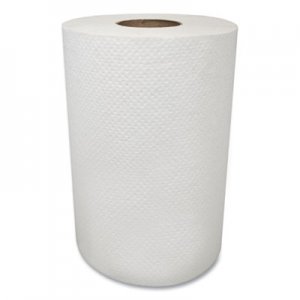 Morcon Tissue MORW12350 Morsoft Universal Roll Towels, 8" x 350 ft, White, 12 Rolls/Carton