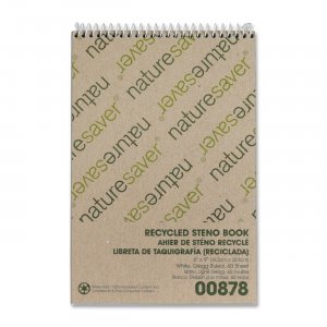 Nature Saver 00878 Recycled Steno Book