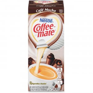 Nestle Professional 35115 Coffee-Mate Cafe Mocha Liquid Coffee Creamer Singles