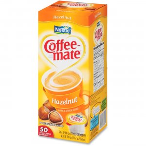 Nestle Professional 35180CT Coffee-Mate Hazelnut Vanilla Liquid Coffee Creamer Singles